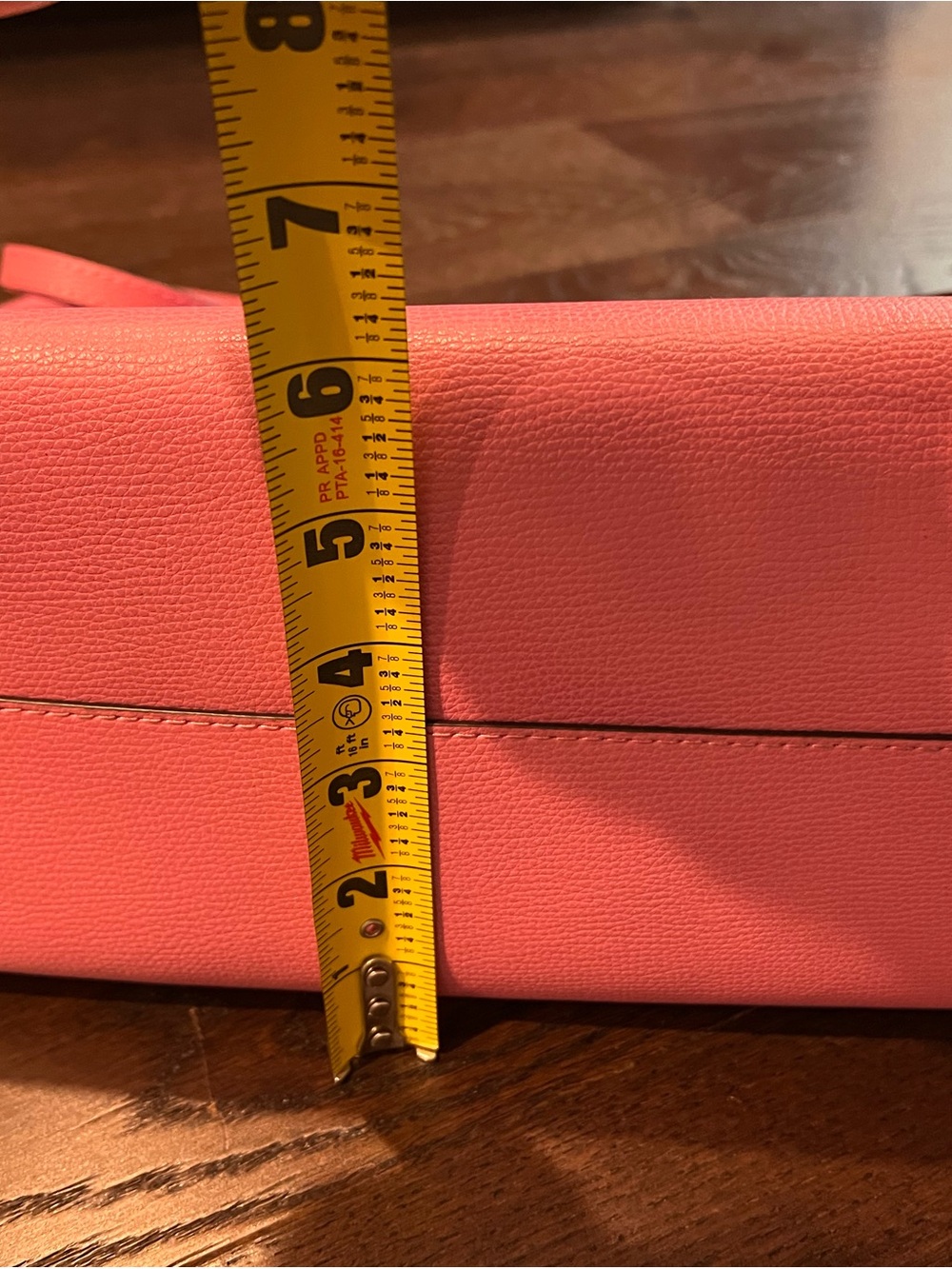 kate spade coral pink leather tote - Picture 7 of 10